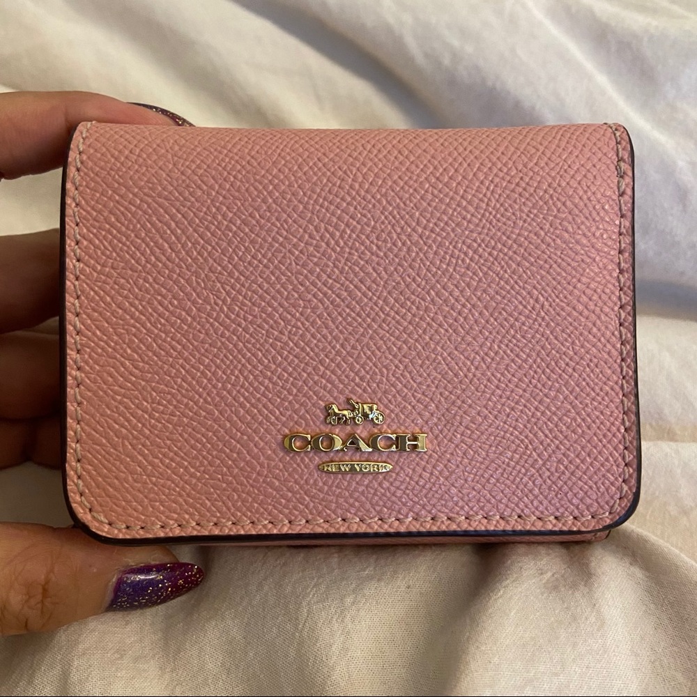 GUC COACH Small Trifold Wallet